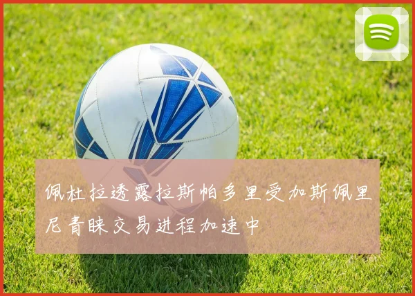 佩杜拉透露拉斯帕多里受加斯佩里尼青睐交易进程加速中